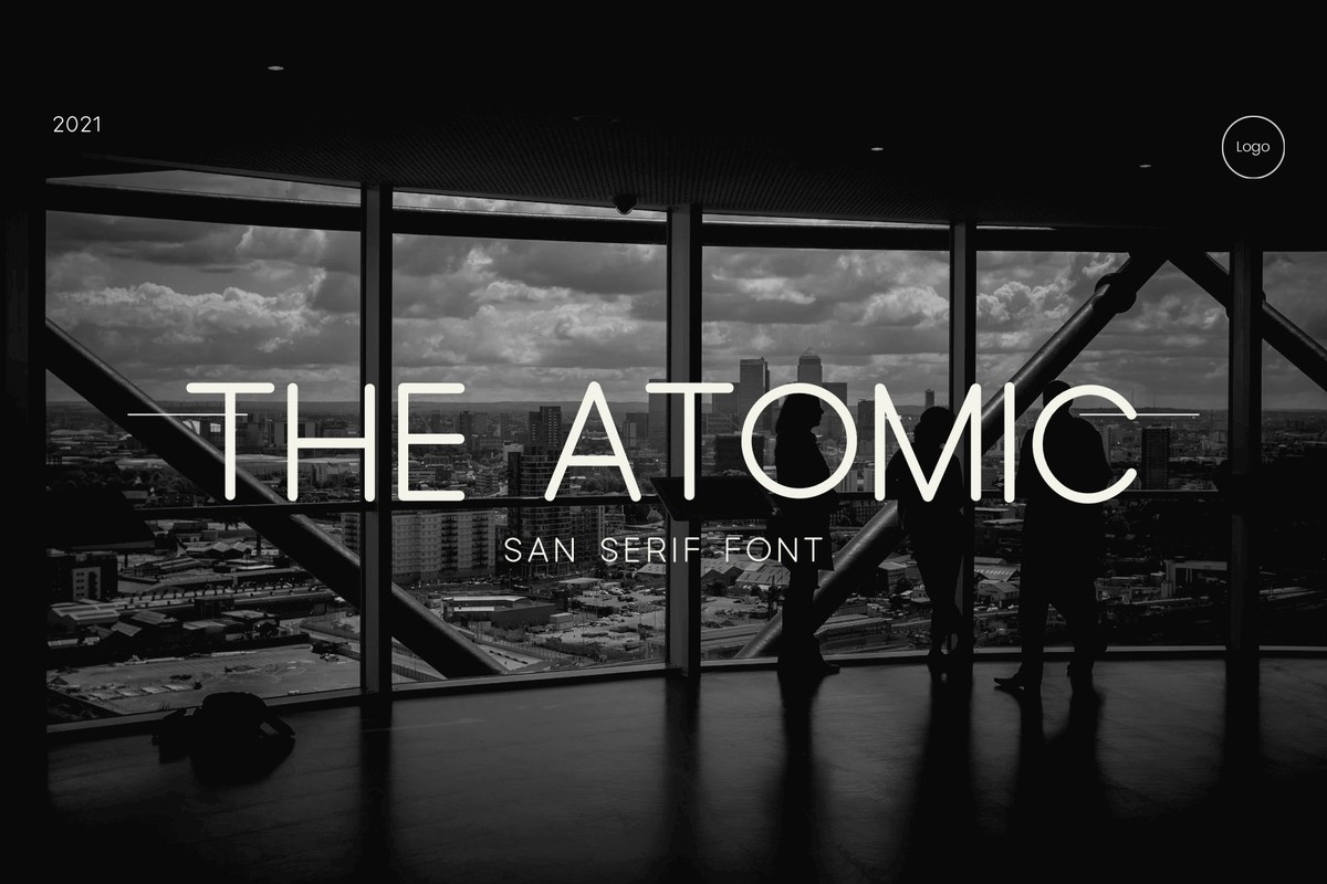 Ejemplo de fuente The Atomic