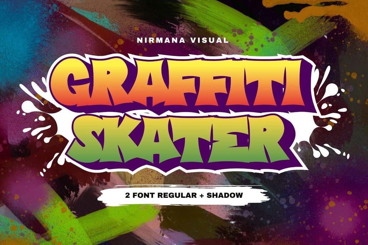 Ejemplo de fuente Graffiti Skater