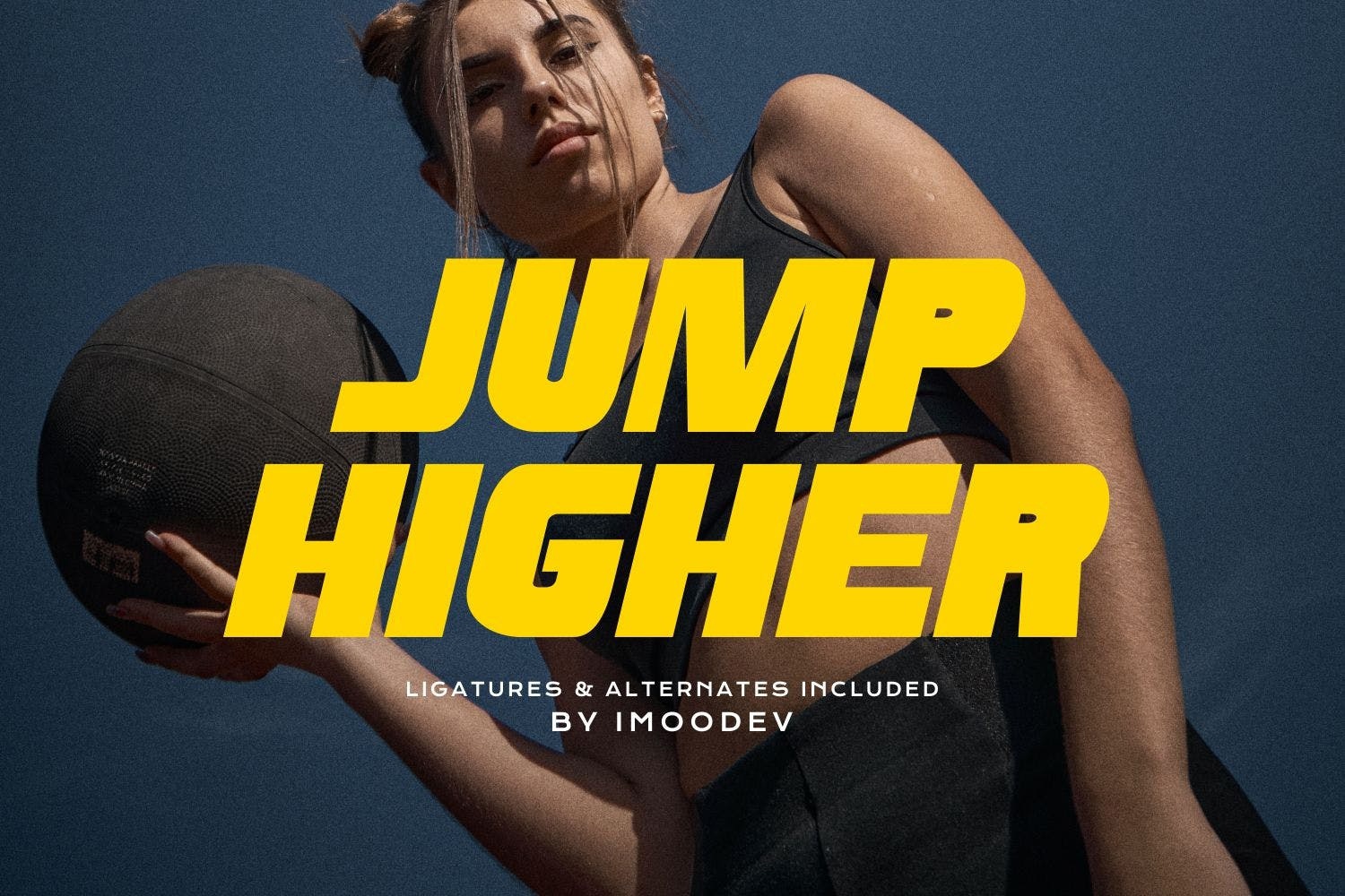 Ejemplo de fuente Jump Higher Regular