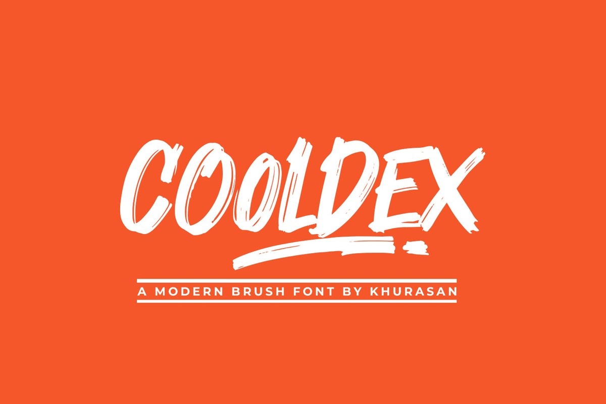 Ejemplo de fuente Cooldex Regular
