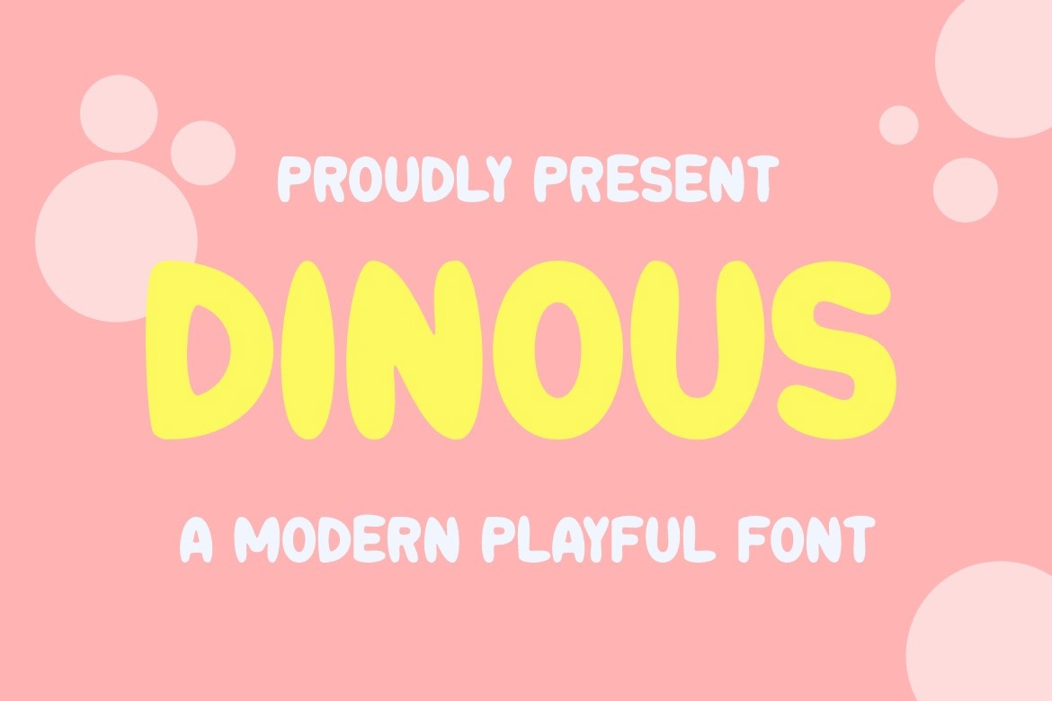 Ejemplo de fuente Dinous