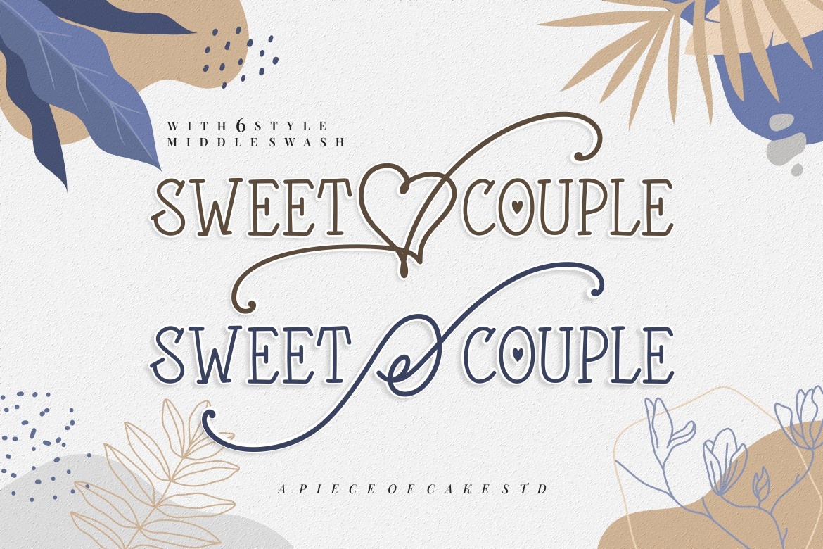 Ejemplo de fuente Sweet Couple