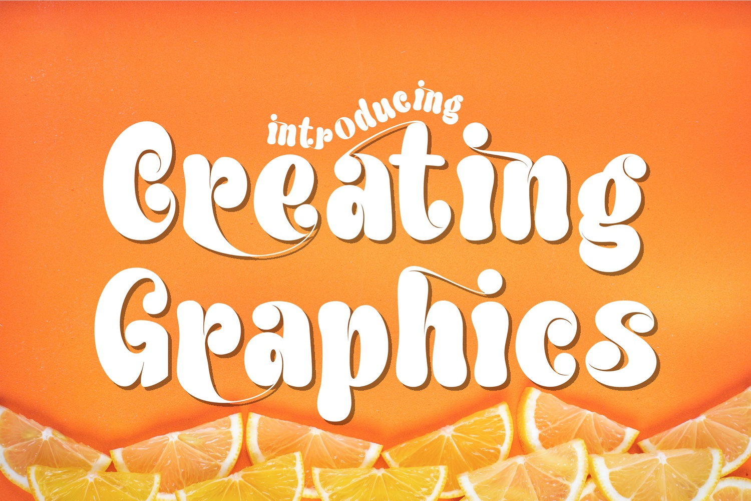 Ejemplo de fuente Creating Graphics Groovy Regular
