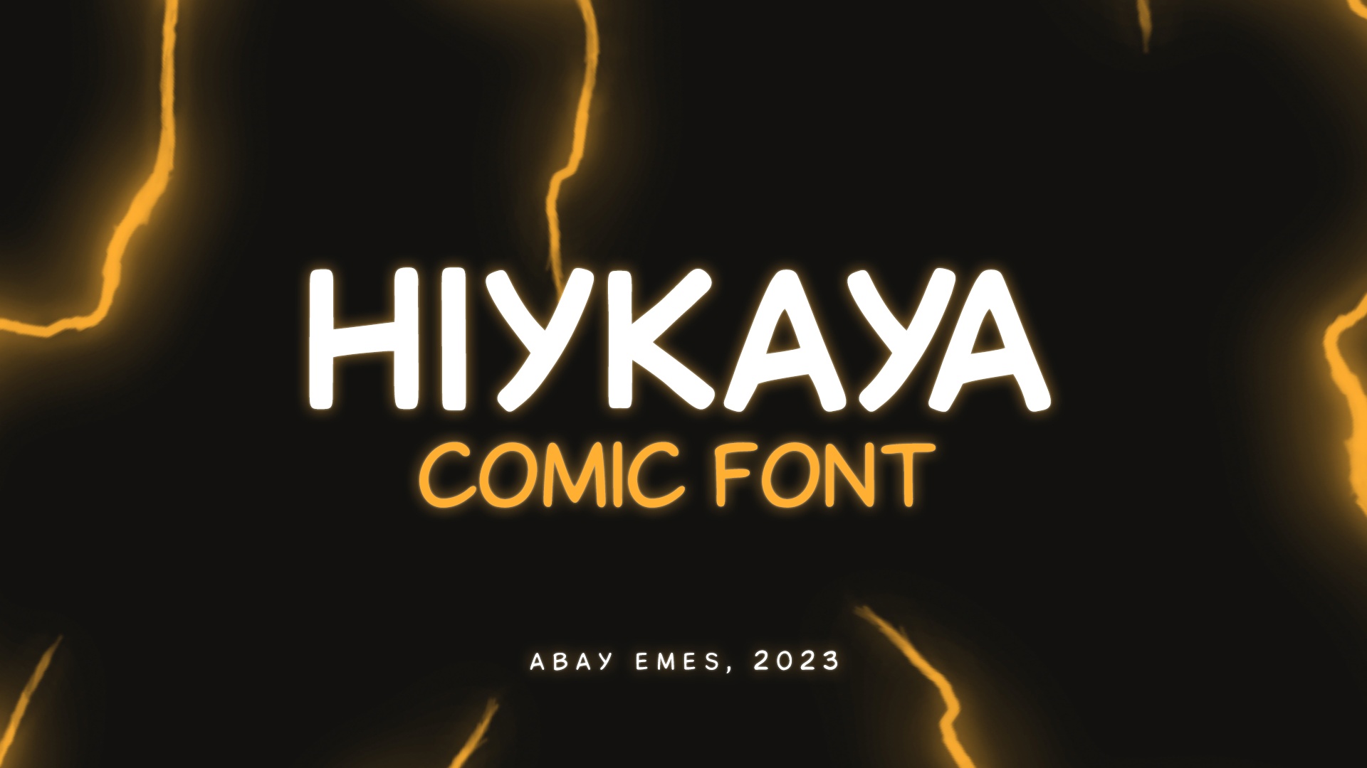Ejemplo de fuente Hiykaya