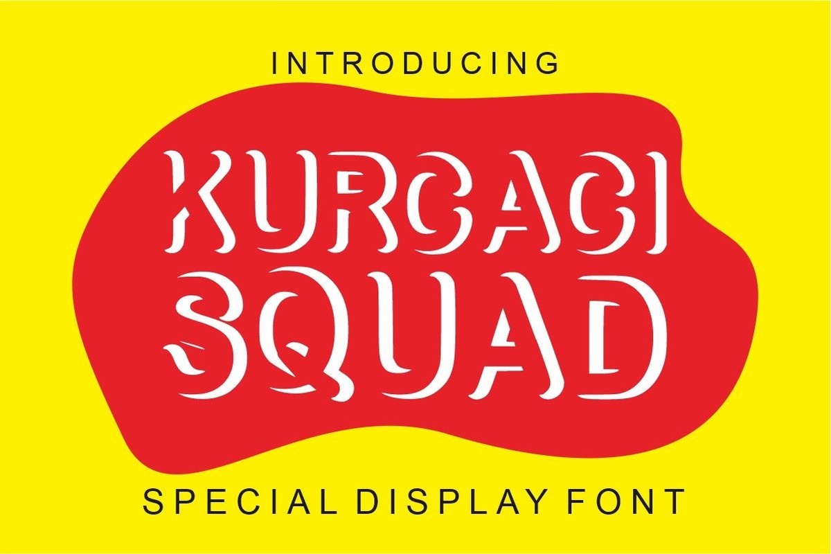 Ejemplo de fuente Kurcaci Squad
