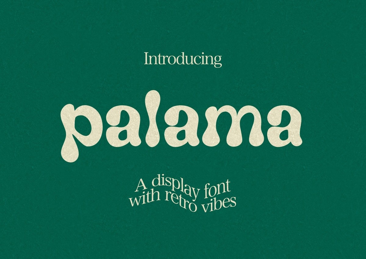 Ejemplo de fuente Palama