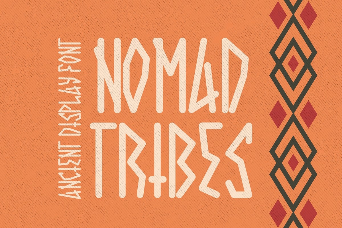 Ejemplo de fuente Nomad Tribes