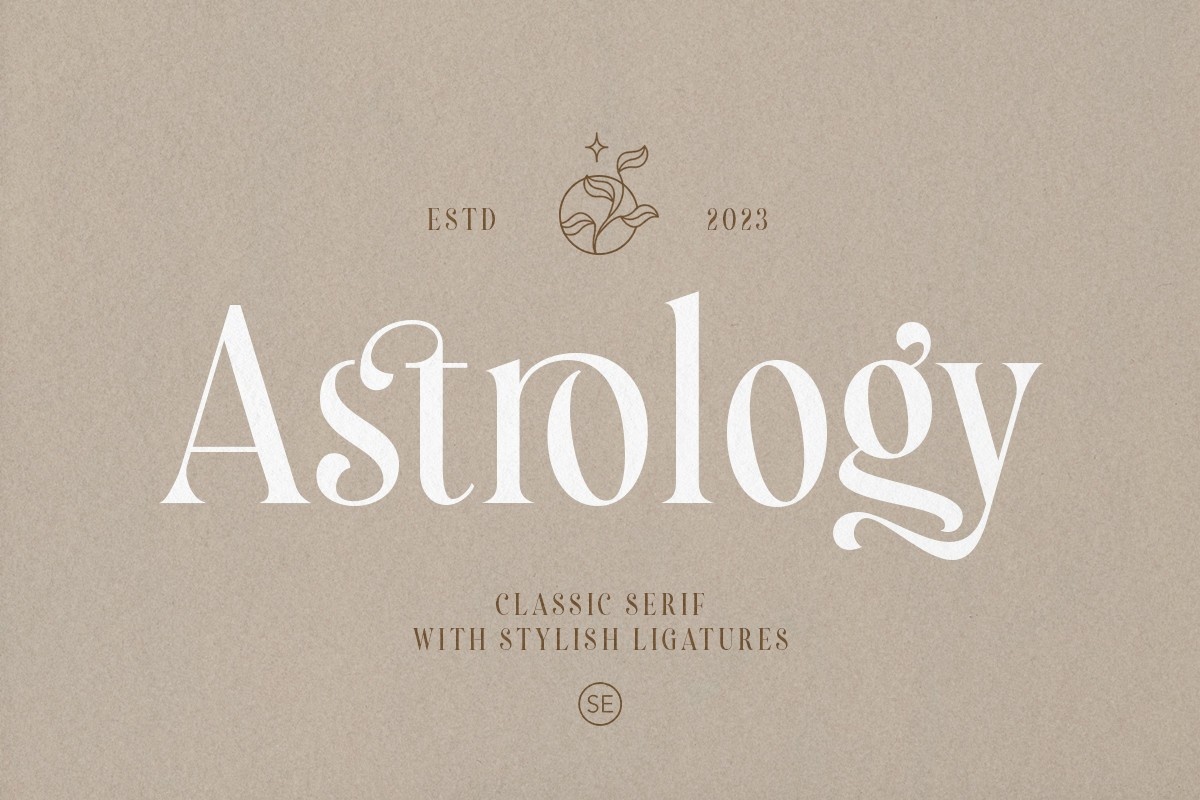 Ejemplo de fuente Astrology
