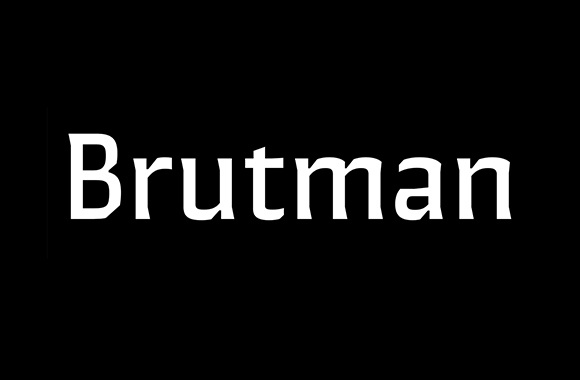 Ejemplo de fuente Brutman