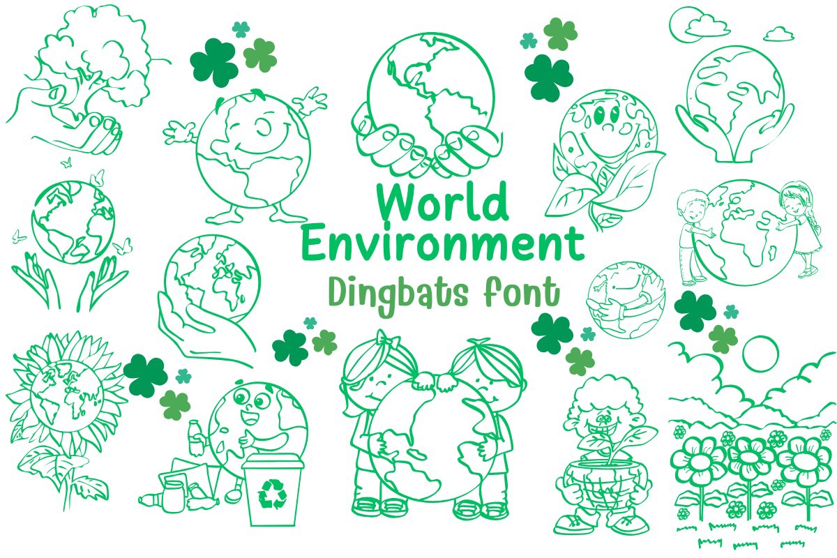 Ejemplo de fuente World Environment