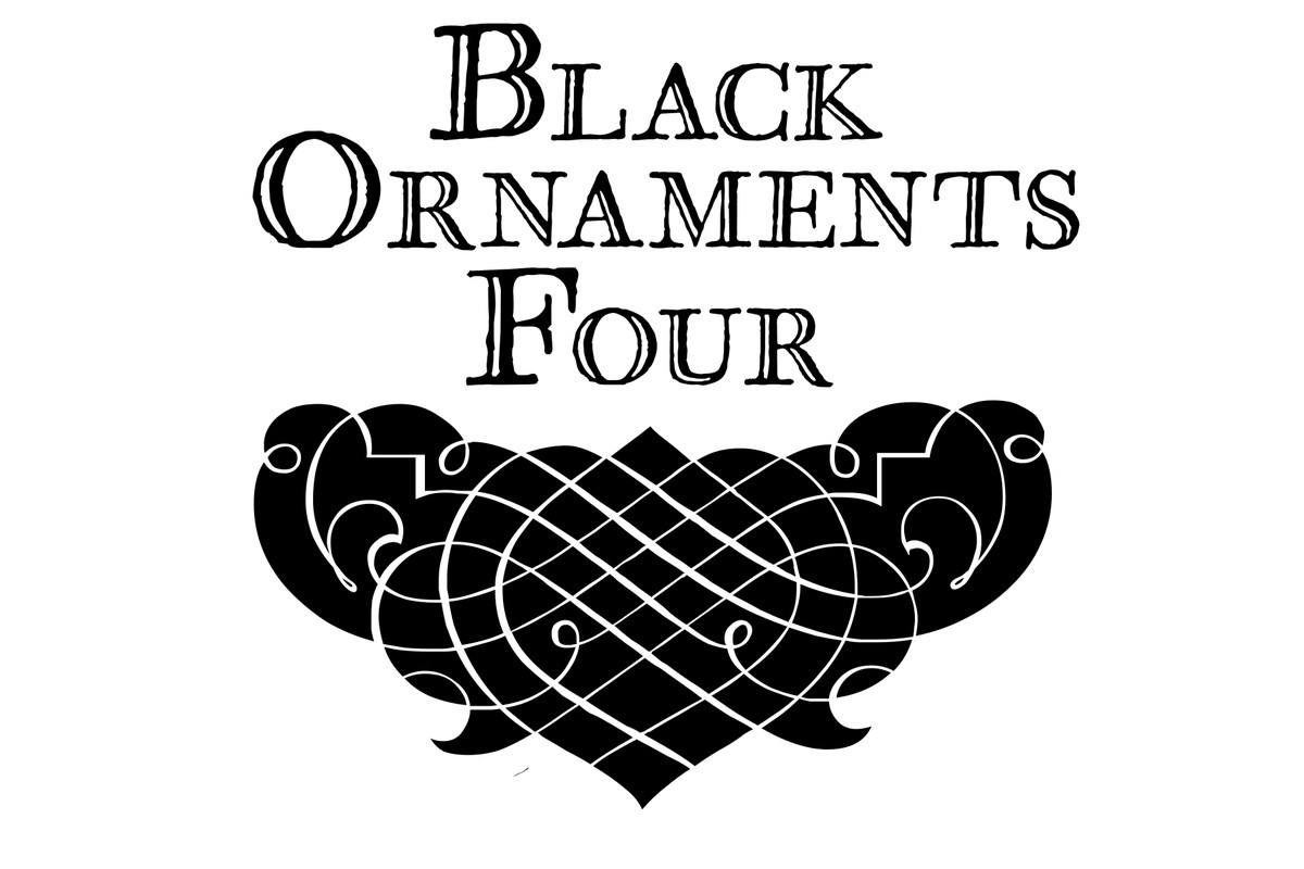 Ejemplo de fuente Black Ornaments Four