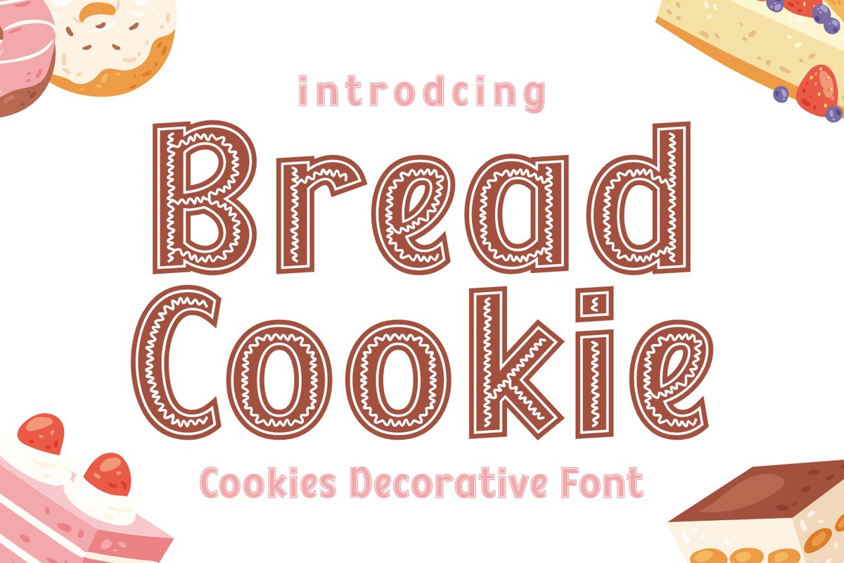 Ejemplo de fuente Bread Cookie