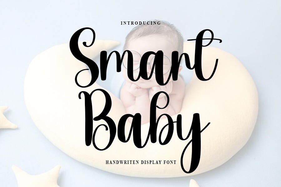 Ejemplo de fuente Smart Baby Regular