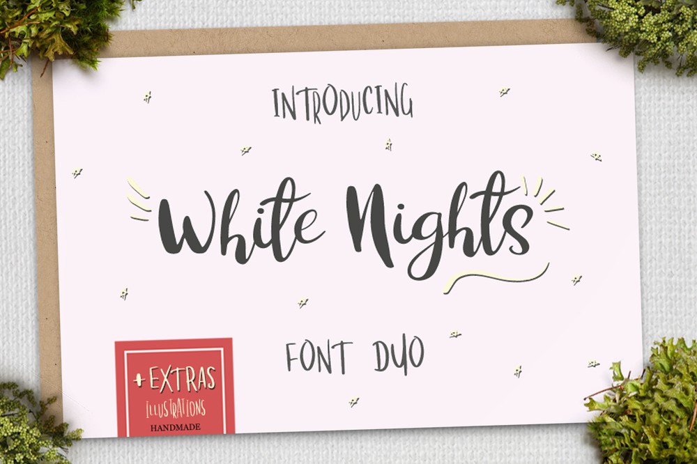 Ejemplo de fuente White Nights Regular