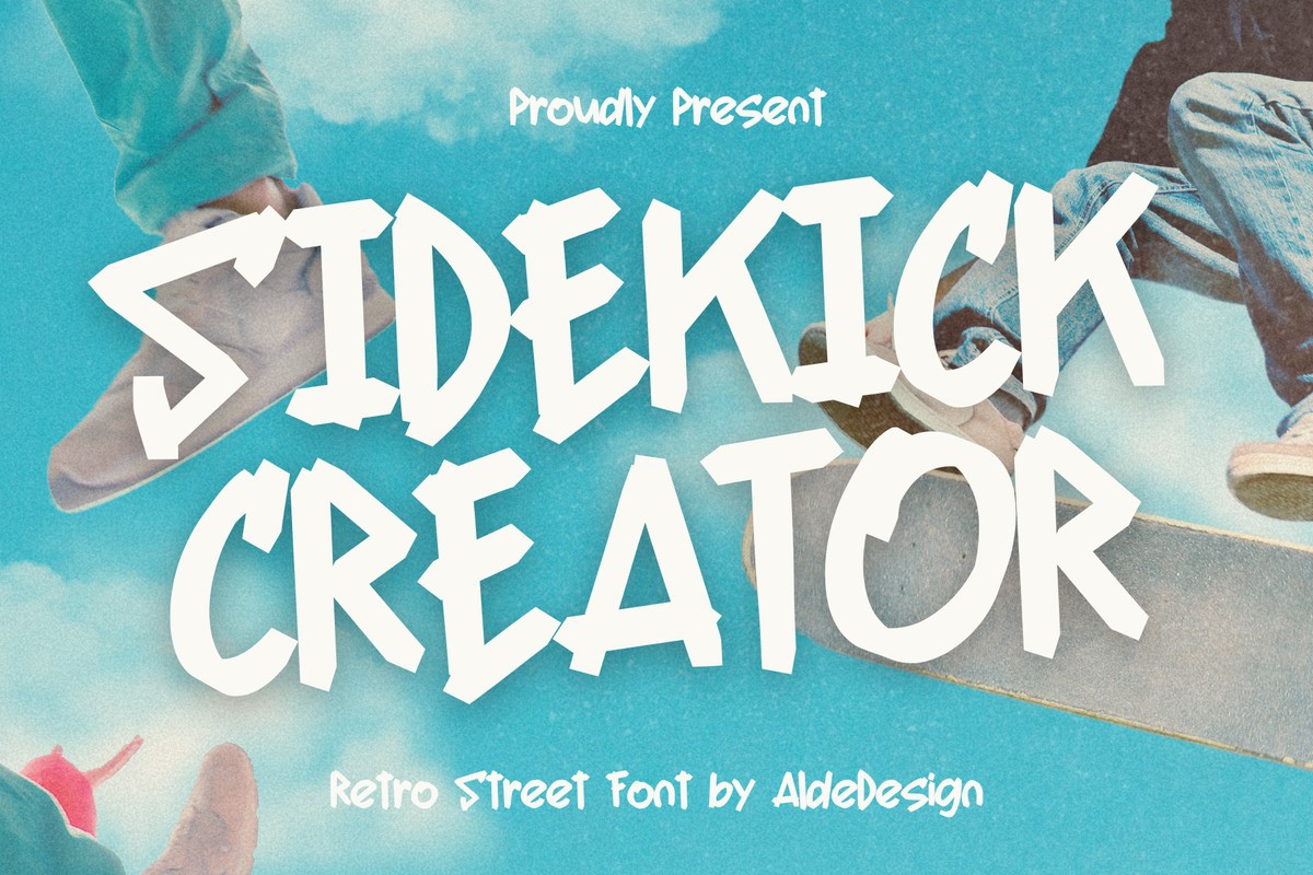 Ejemplo de fuente Sidekick Creator