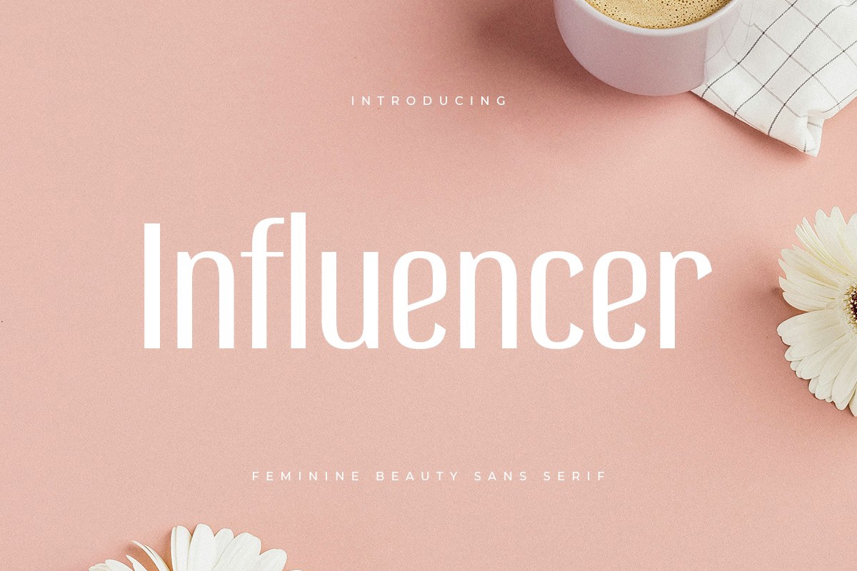 Ejemplo de fuente Influencer