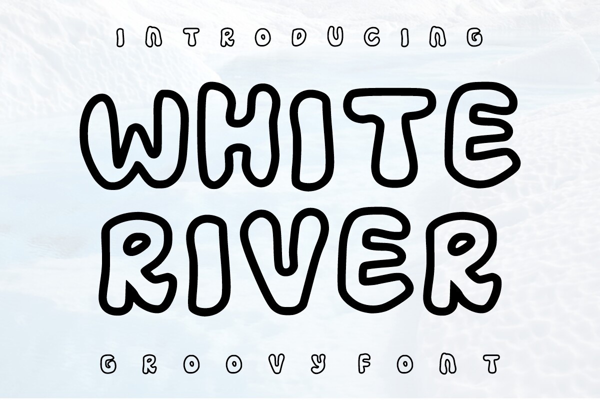 Ejemplo de fuente White River