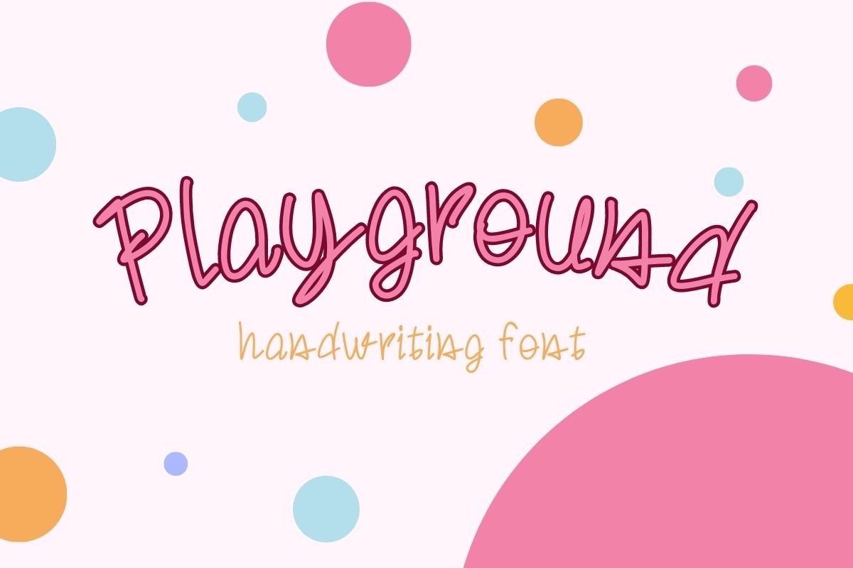 Ejemplo de fuente Playground Regular