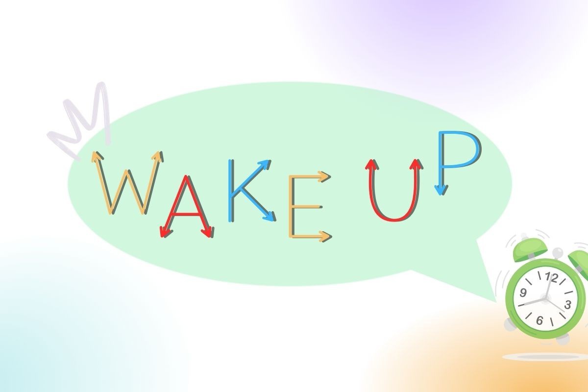 Ejemplo de fuente Wake Up Regular