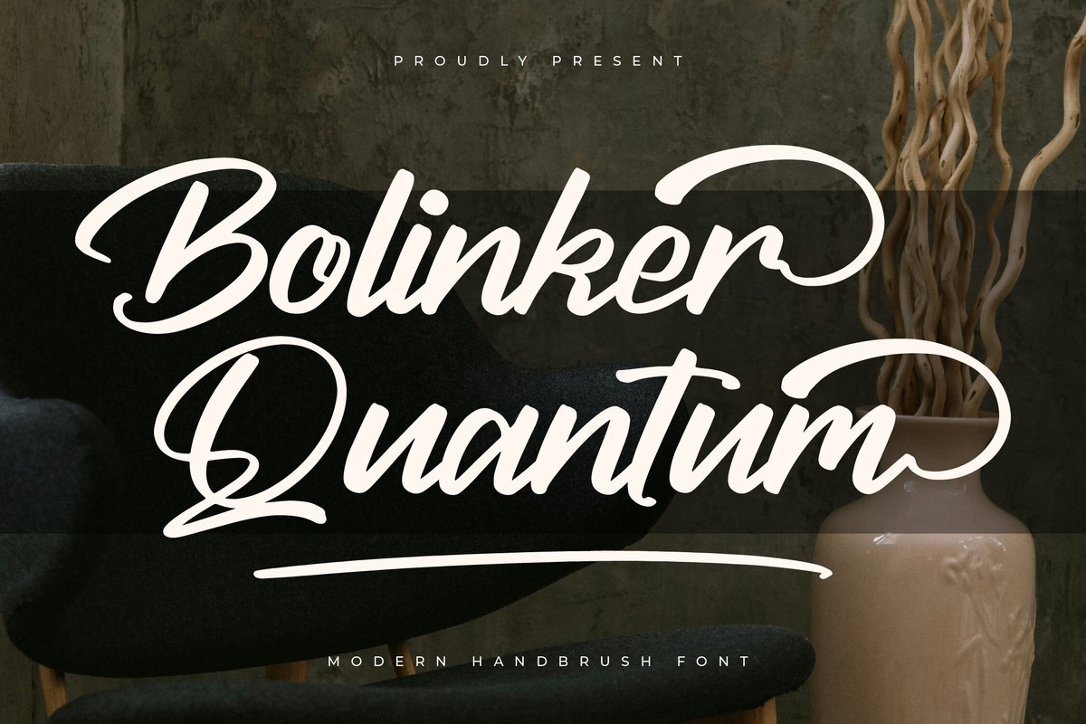 Ejemplo de fuente Bolinker Quantum Regular