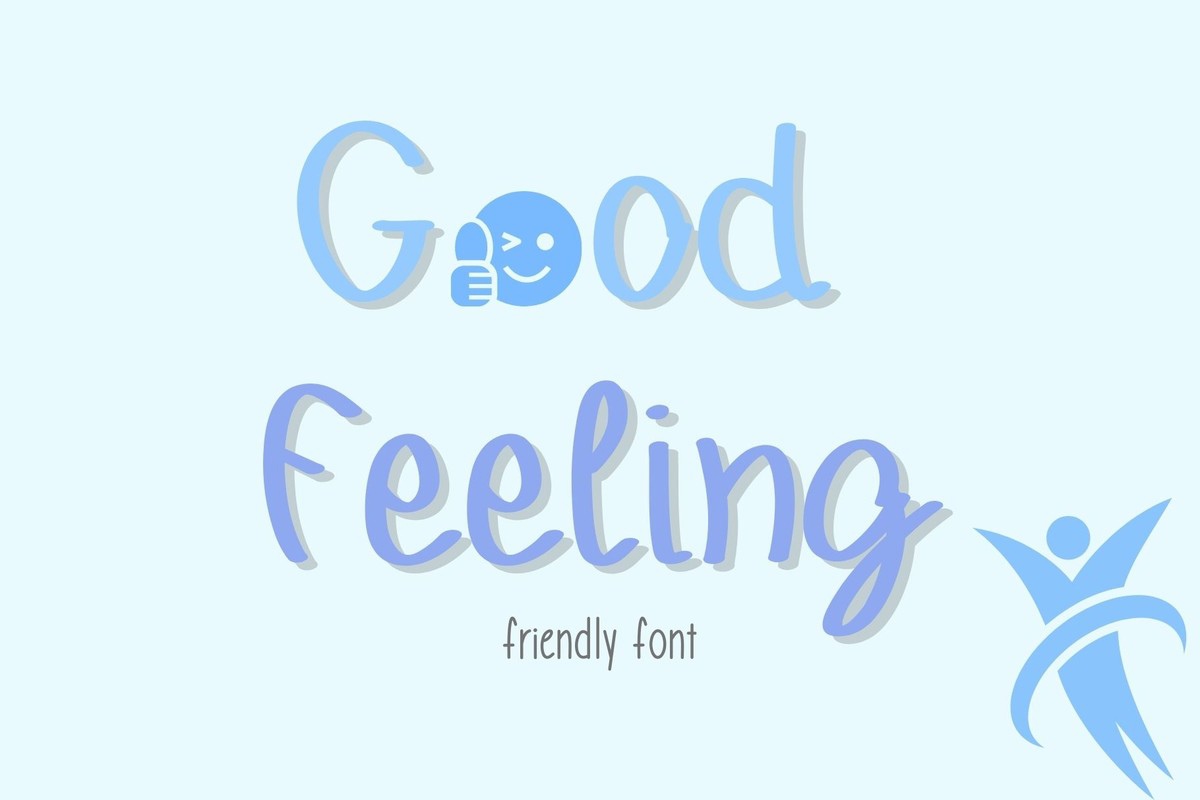 Ejemplo de fuente Good Feeling Regular