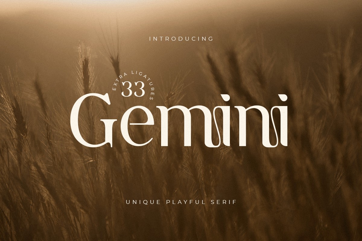 Ejemplo de fuente Gemini