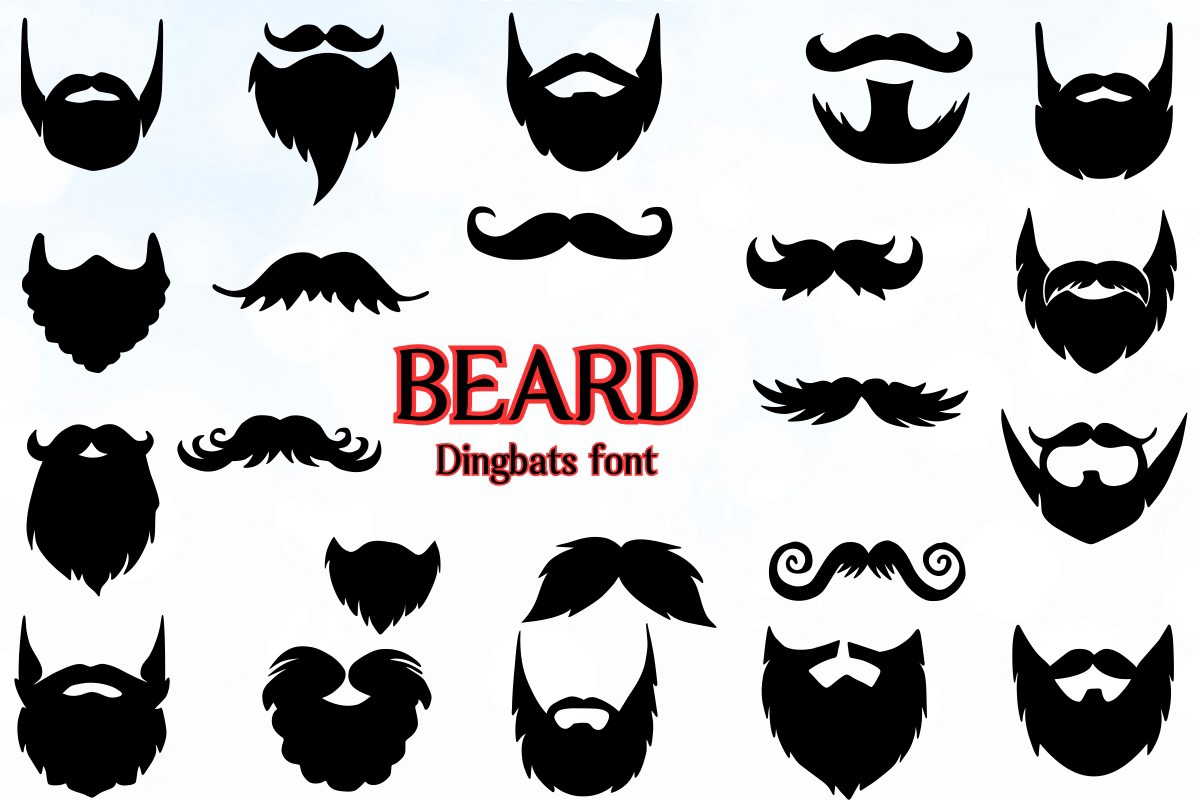 Ejemplo de fuente Beard