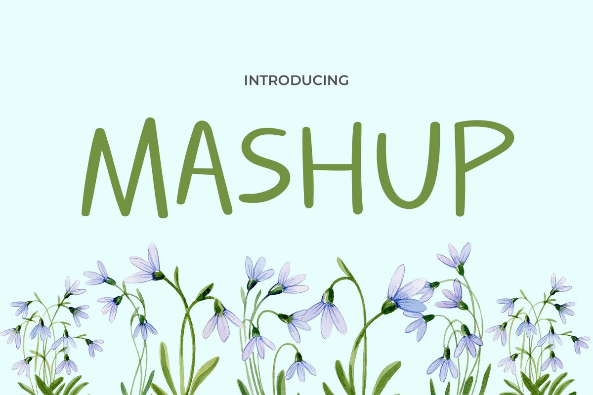 Ejemplo de fuente Mashup Regular