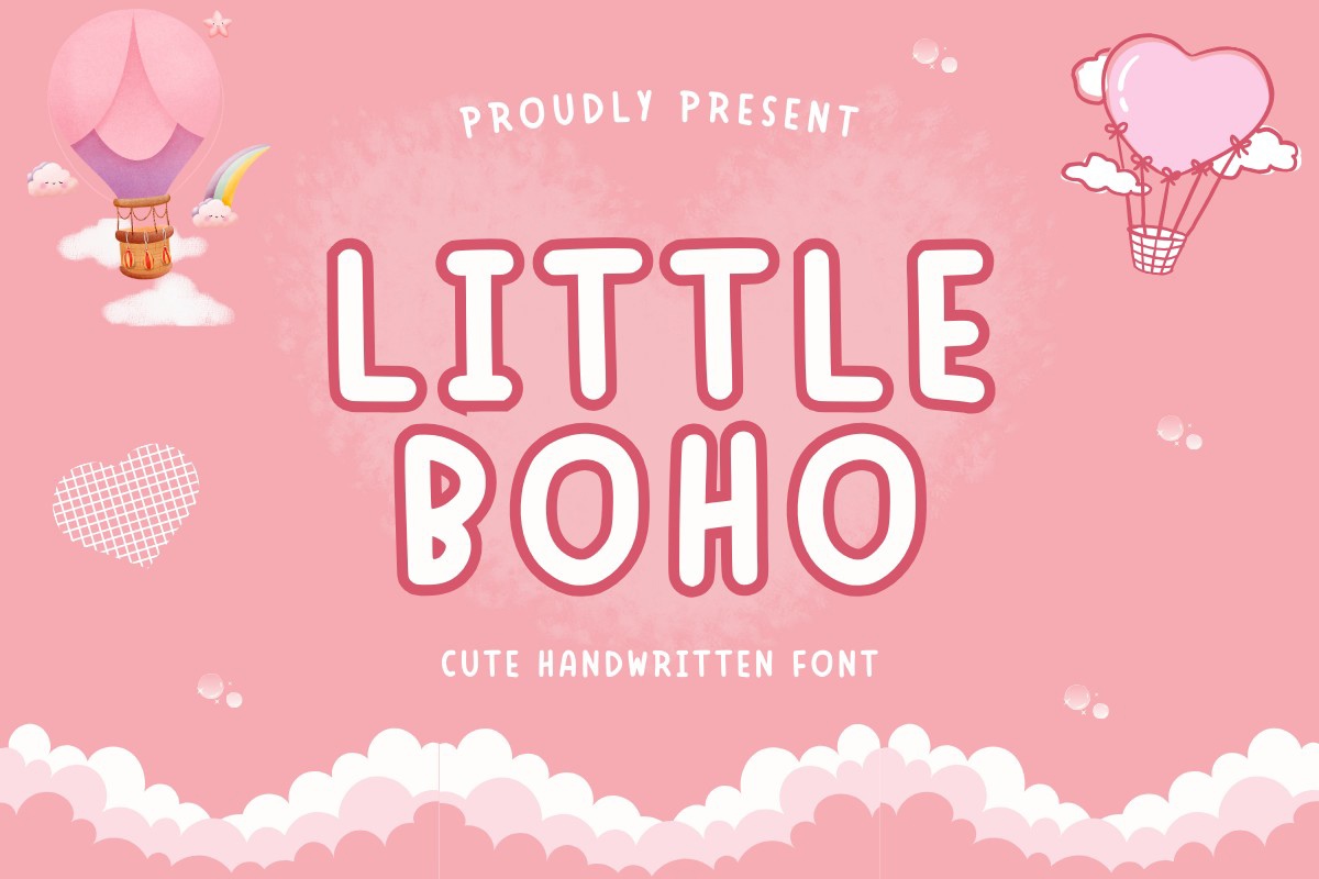 Ejemplo de fuente Little Boho