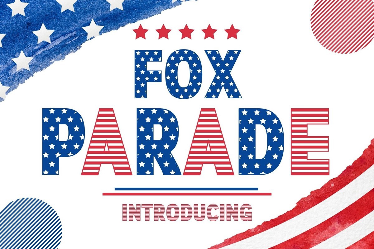 Ejemplo de fuente Fox Parade