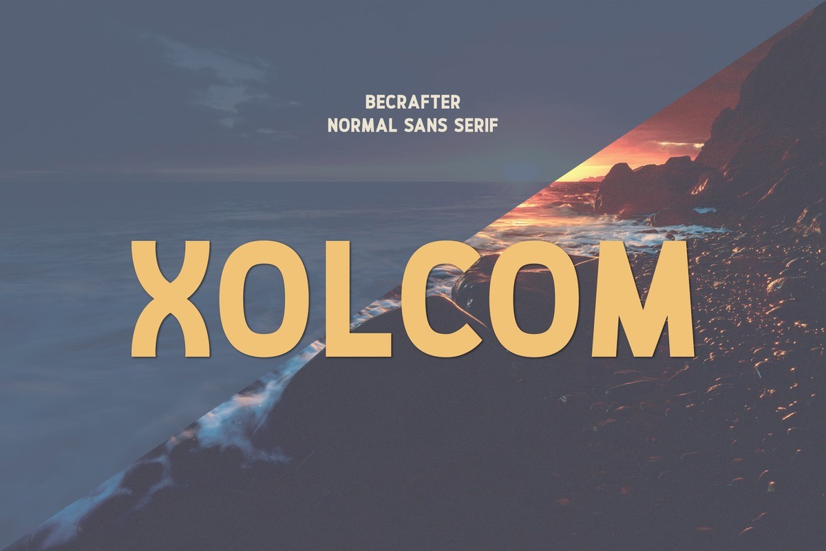 Ejemplo de fuente Xolcom