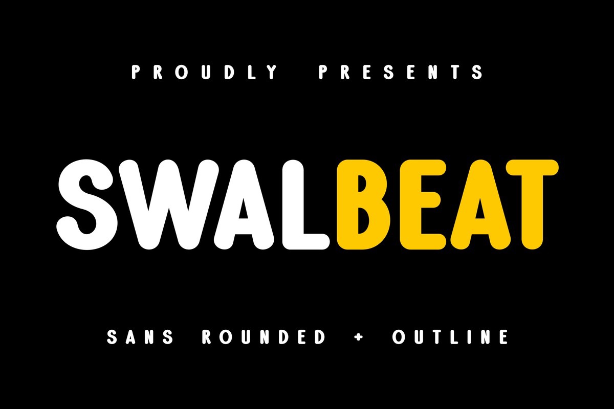 Ejemplo de fuente Swalbeat