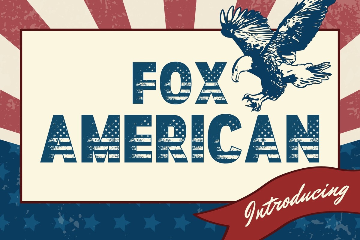 Ejemplo de fuente Fox American