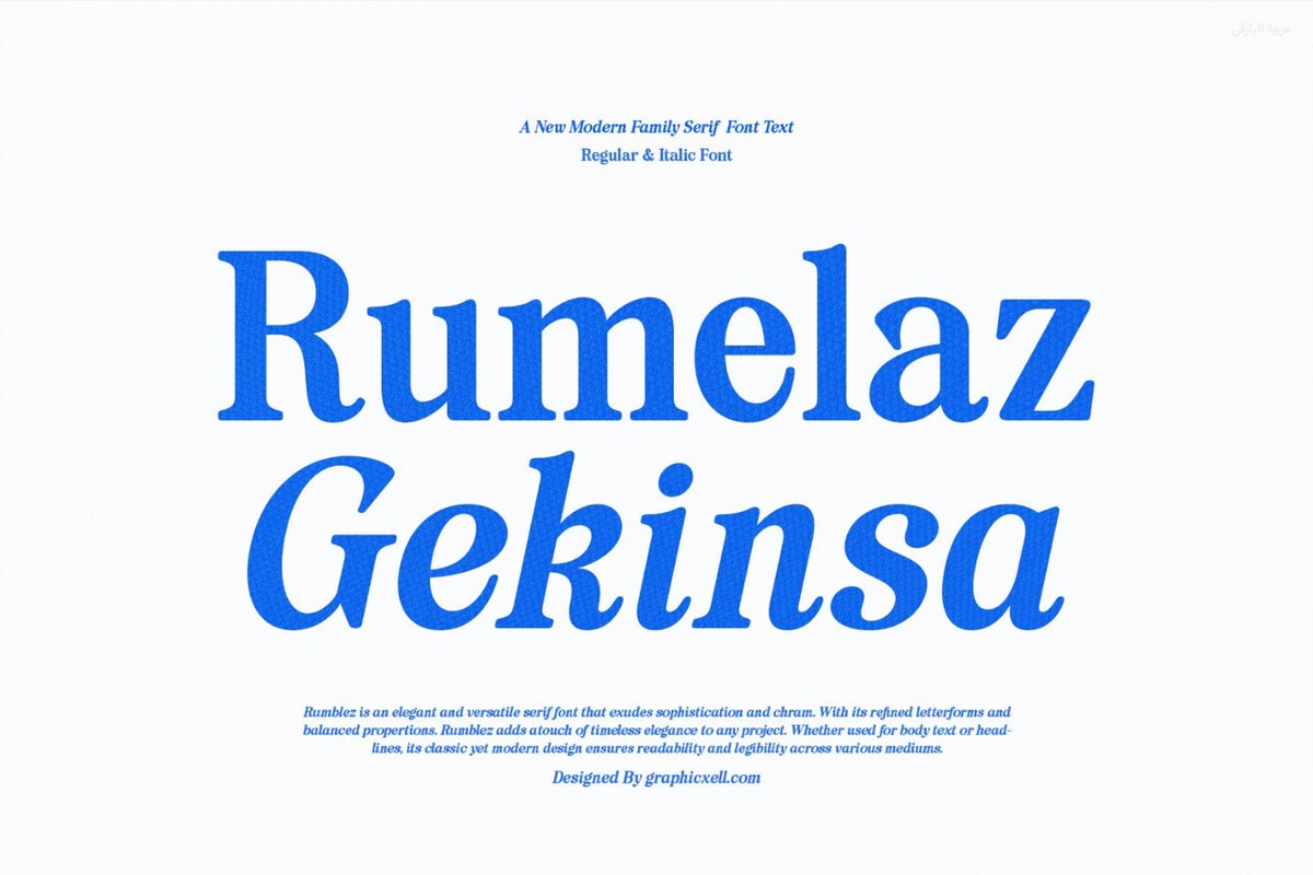 Ejemplo de fuente Rumelaz Gekinsa