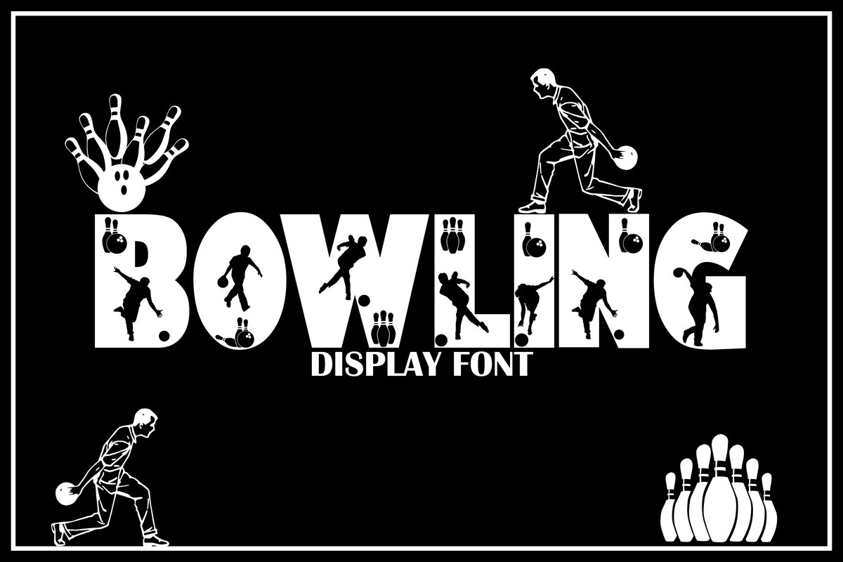 Ejemplo de fuente Bowling Regular