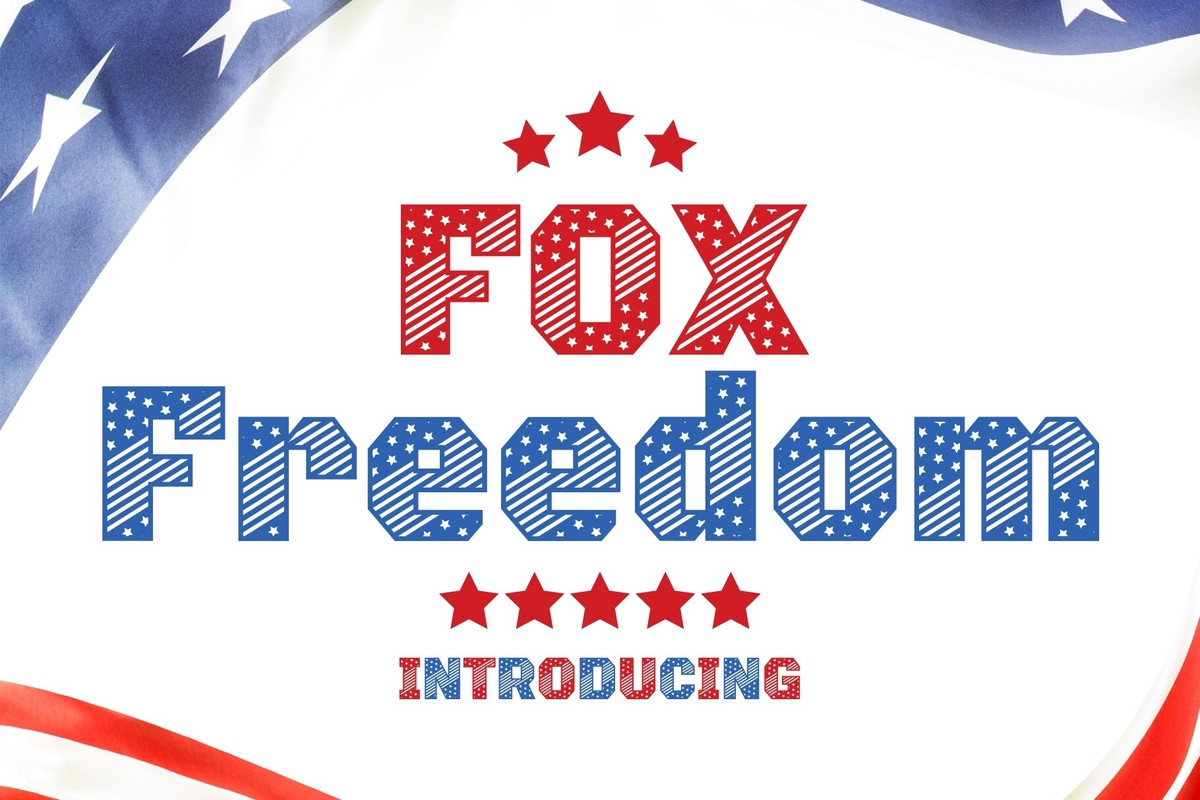 Ejemplo de fuente Fox Freedom