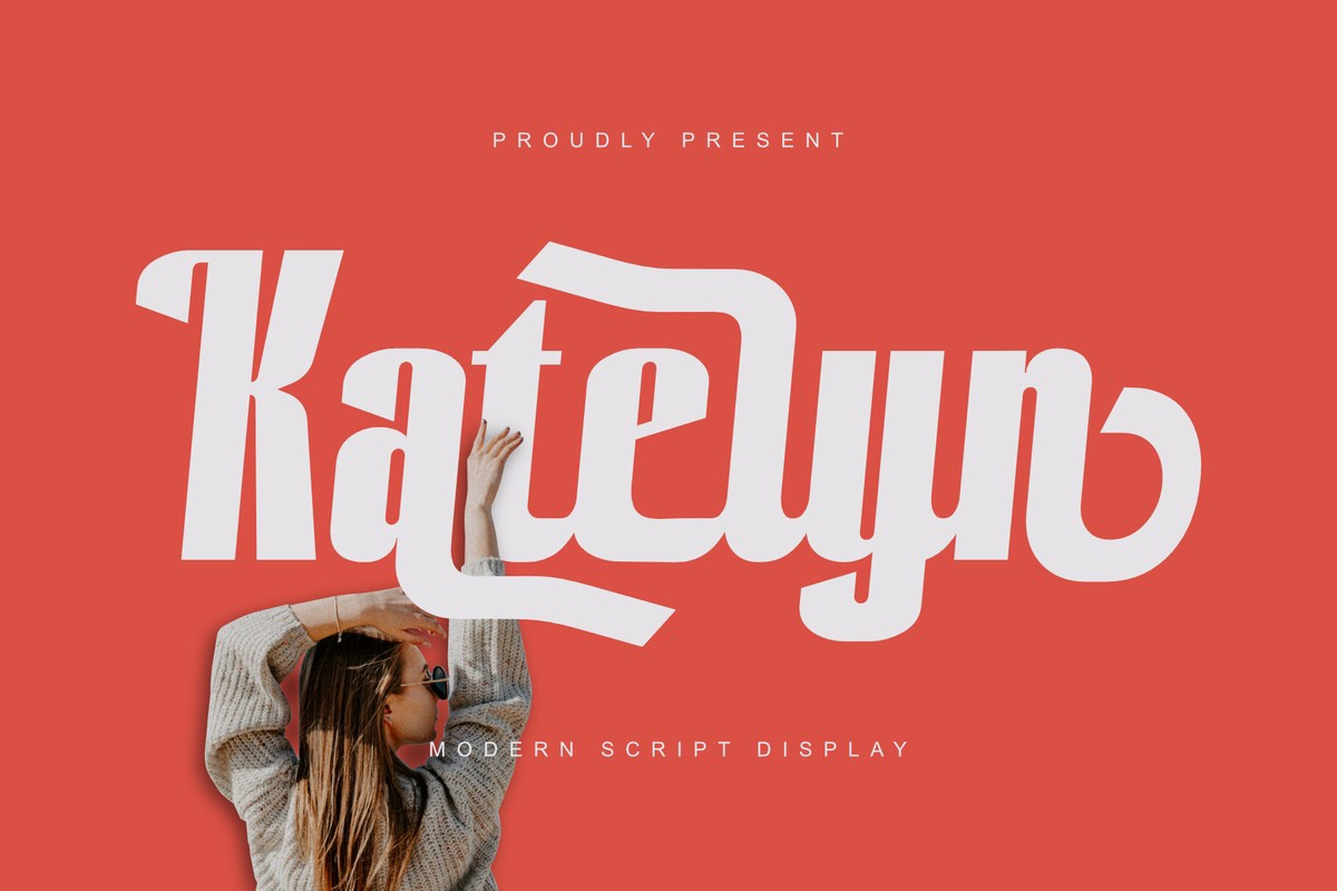 Ejemplo de fuente Katelyn