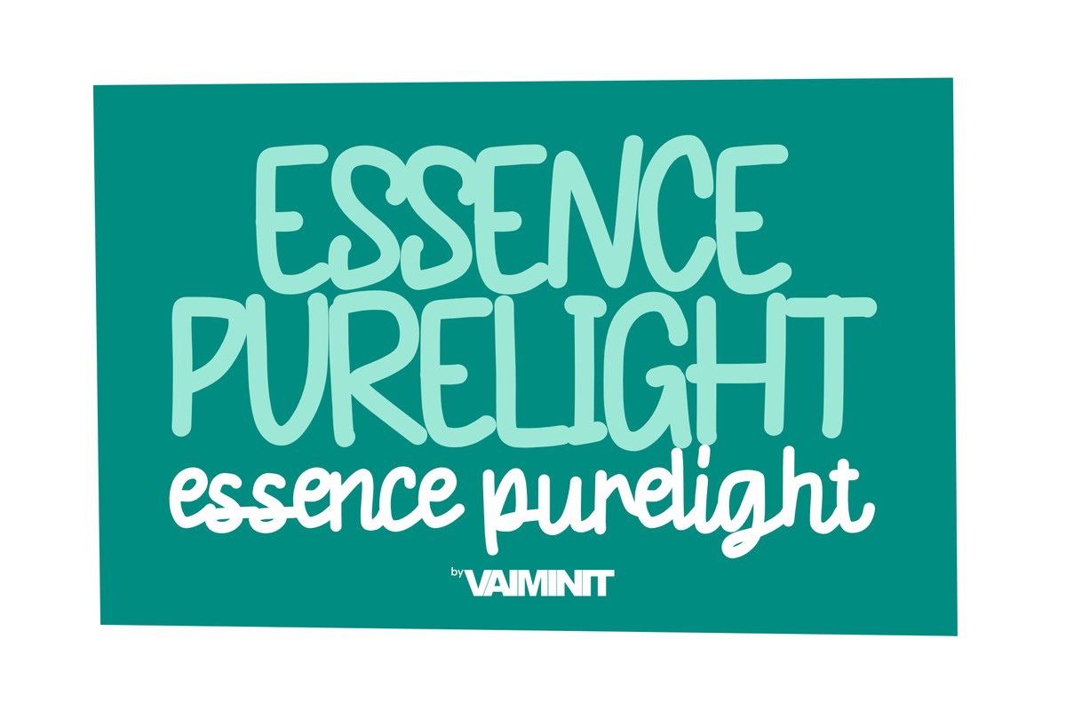 Ejemplo de fuente Essence Purelight