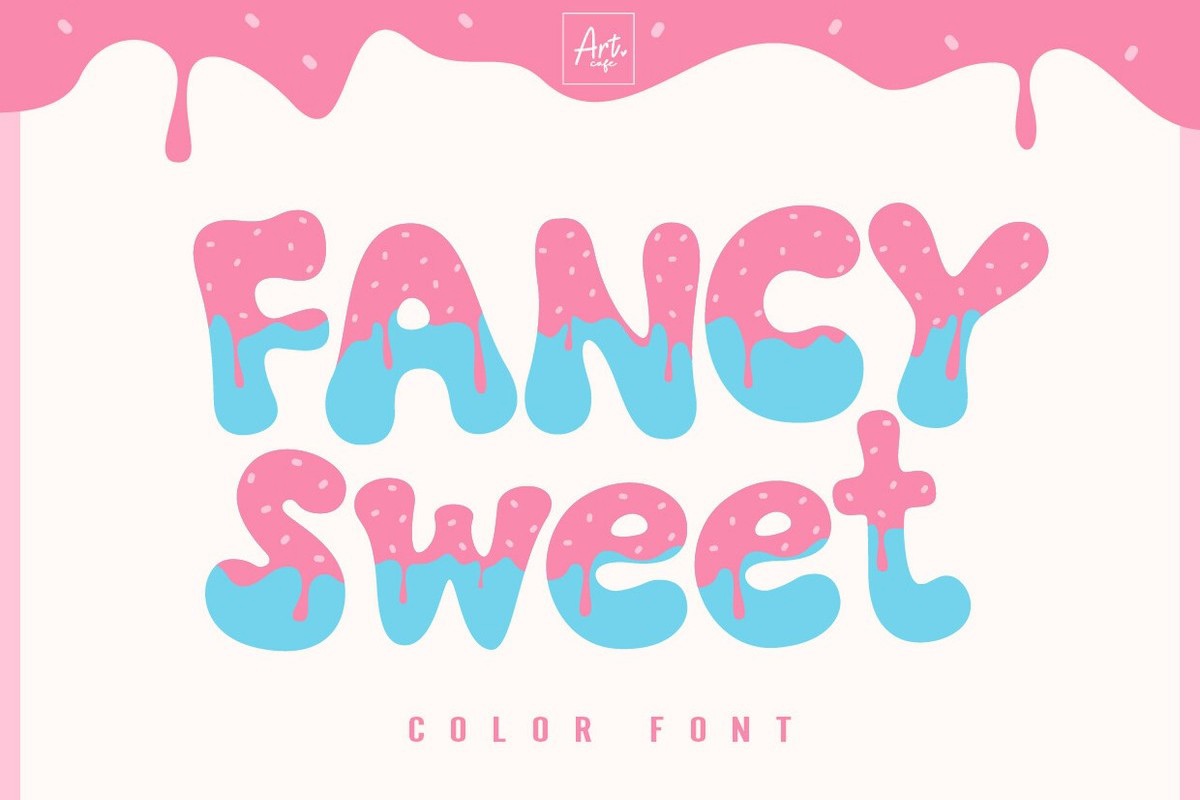 Ejemplo de fuente Fancy Sweet