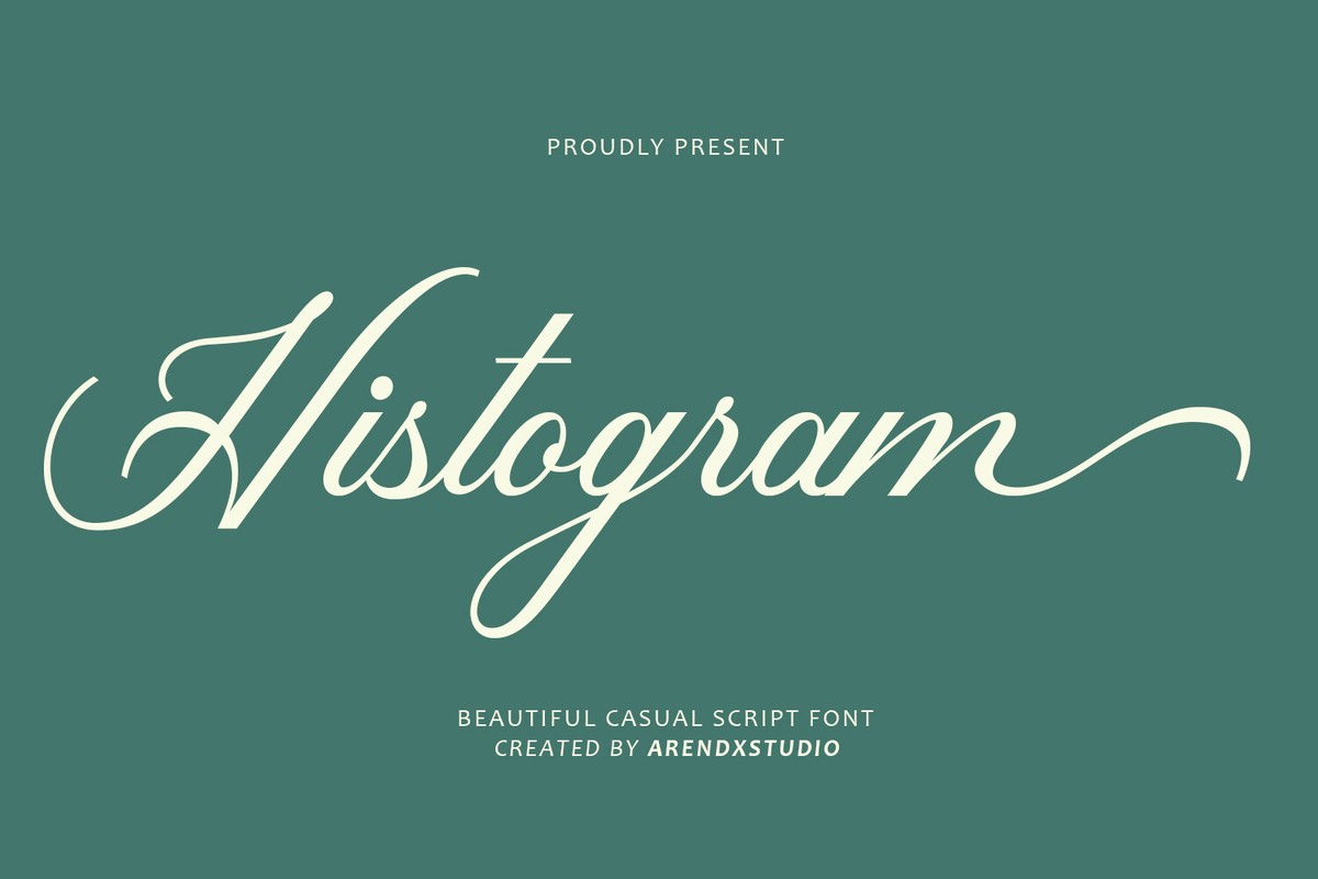 Ejemplo de fuente Histogram