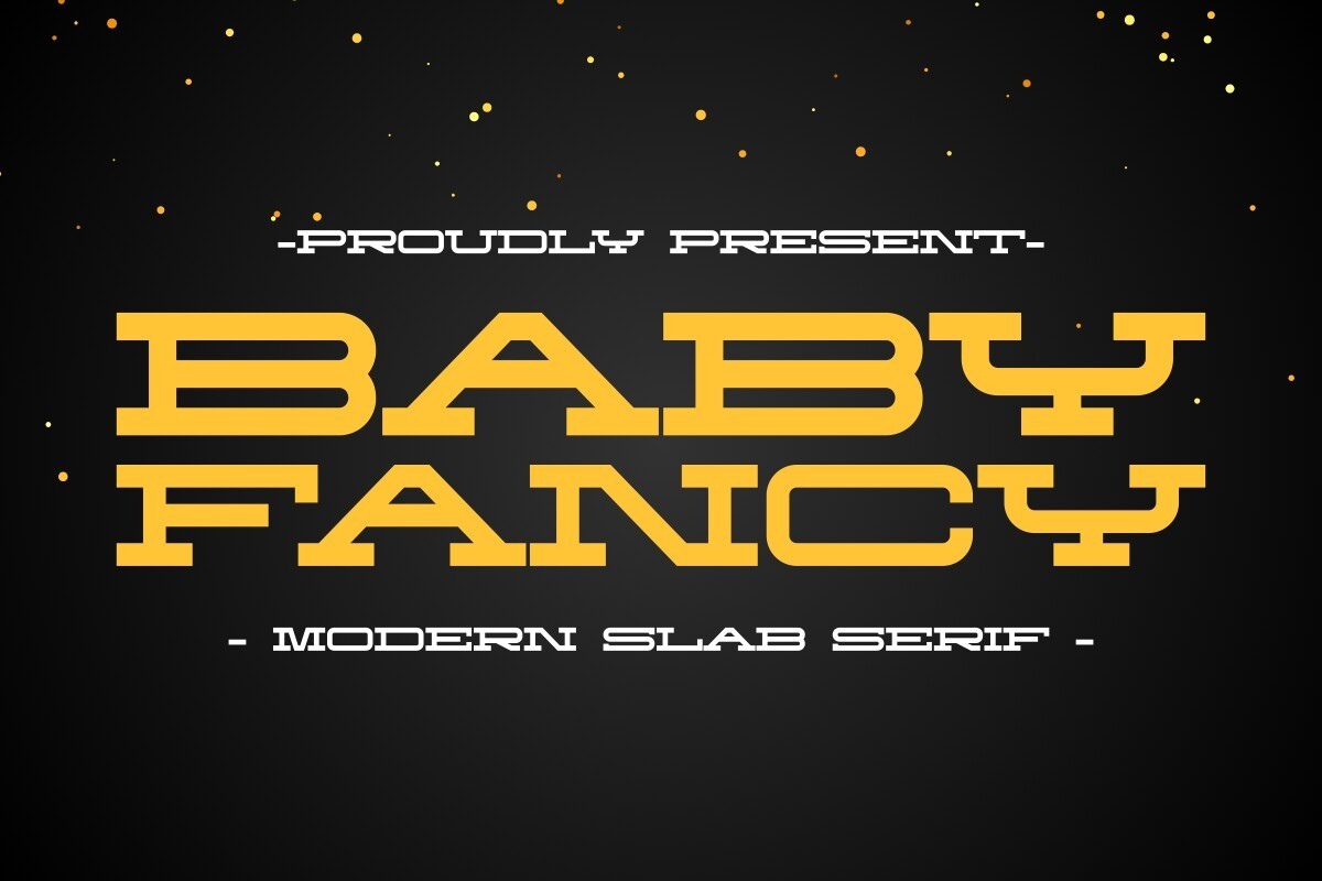 Ejemplo de fuente Baby Fancy