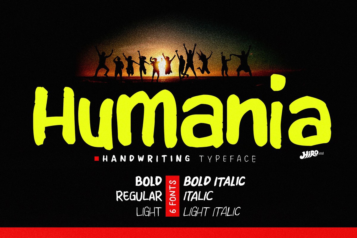 Ejemplo de fuente Humania