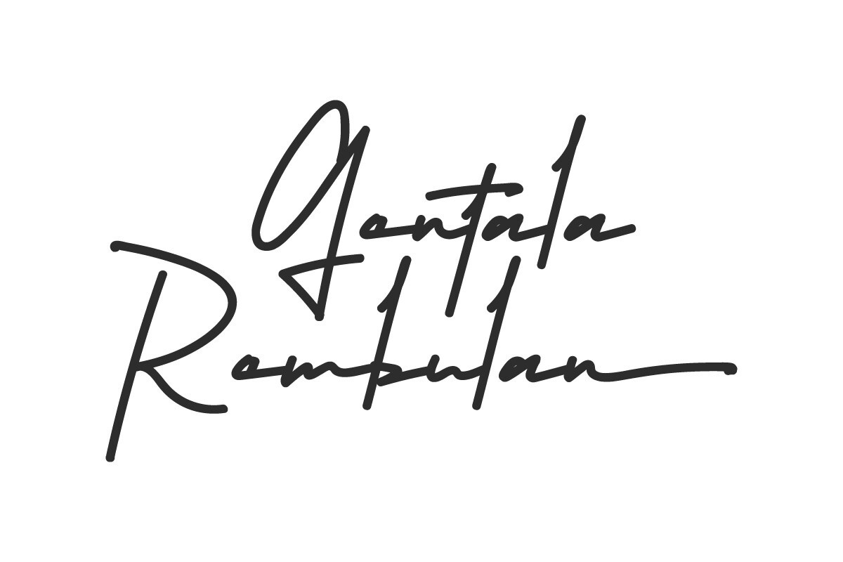 Ejemplo de fuente Gentala Rembulan Regular
