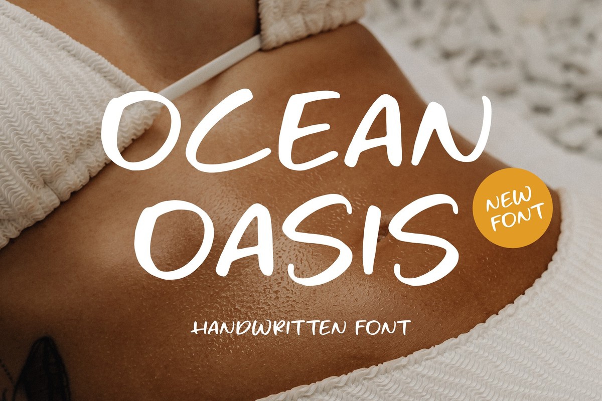 Ejemplo de fuente Ocean Oasis Regular