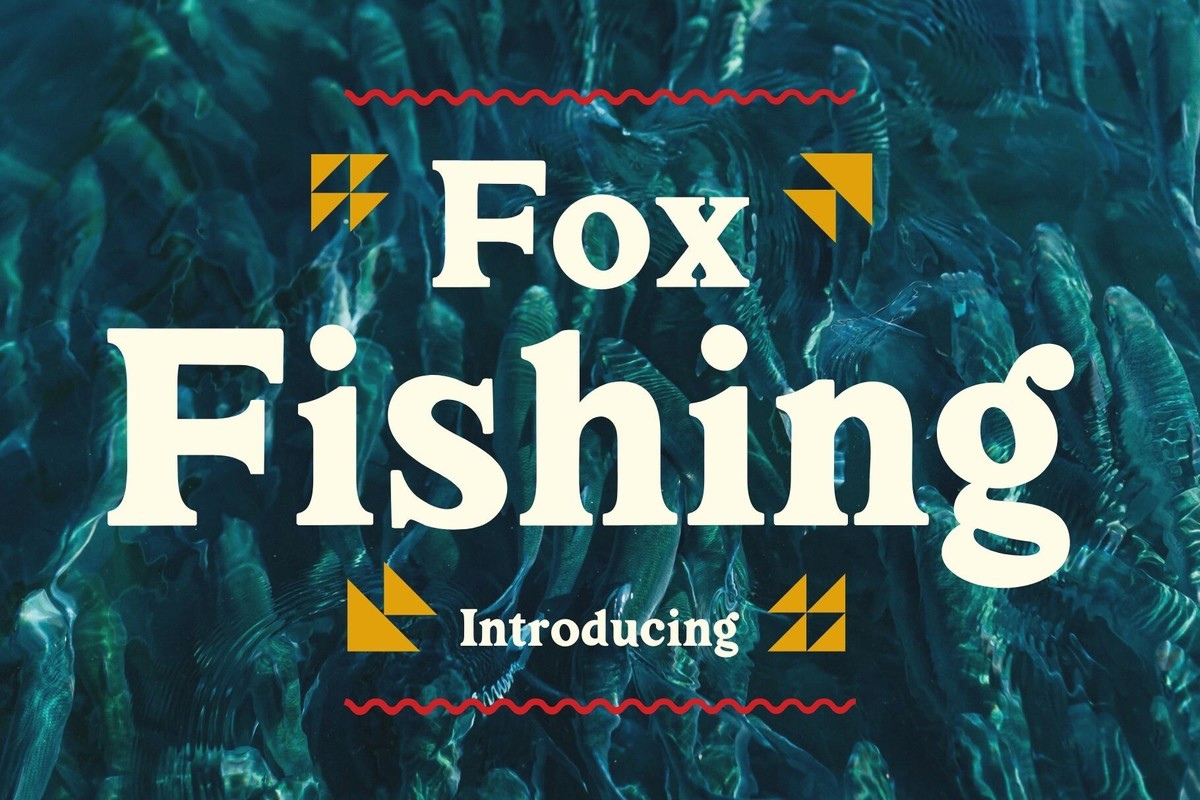Ejemplo de fuente Fox Fishing Regular