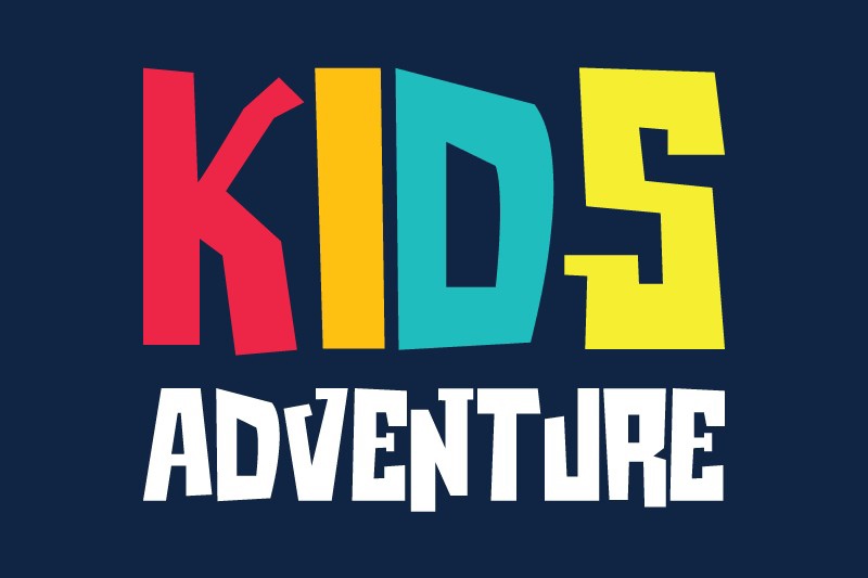Ejemplo de fuente Kids Adventure Regular