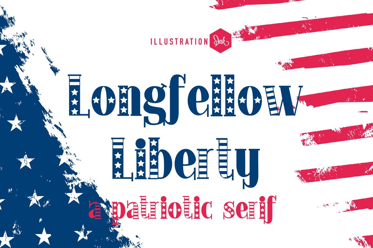 Ejemplo de fuente PN Longfellow Liberty Regular