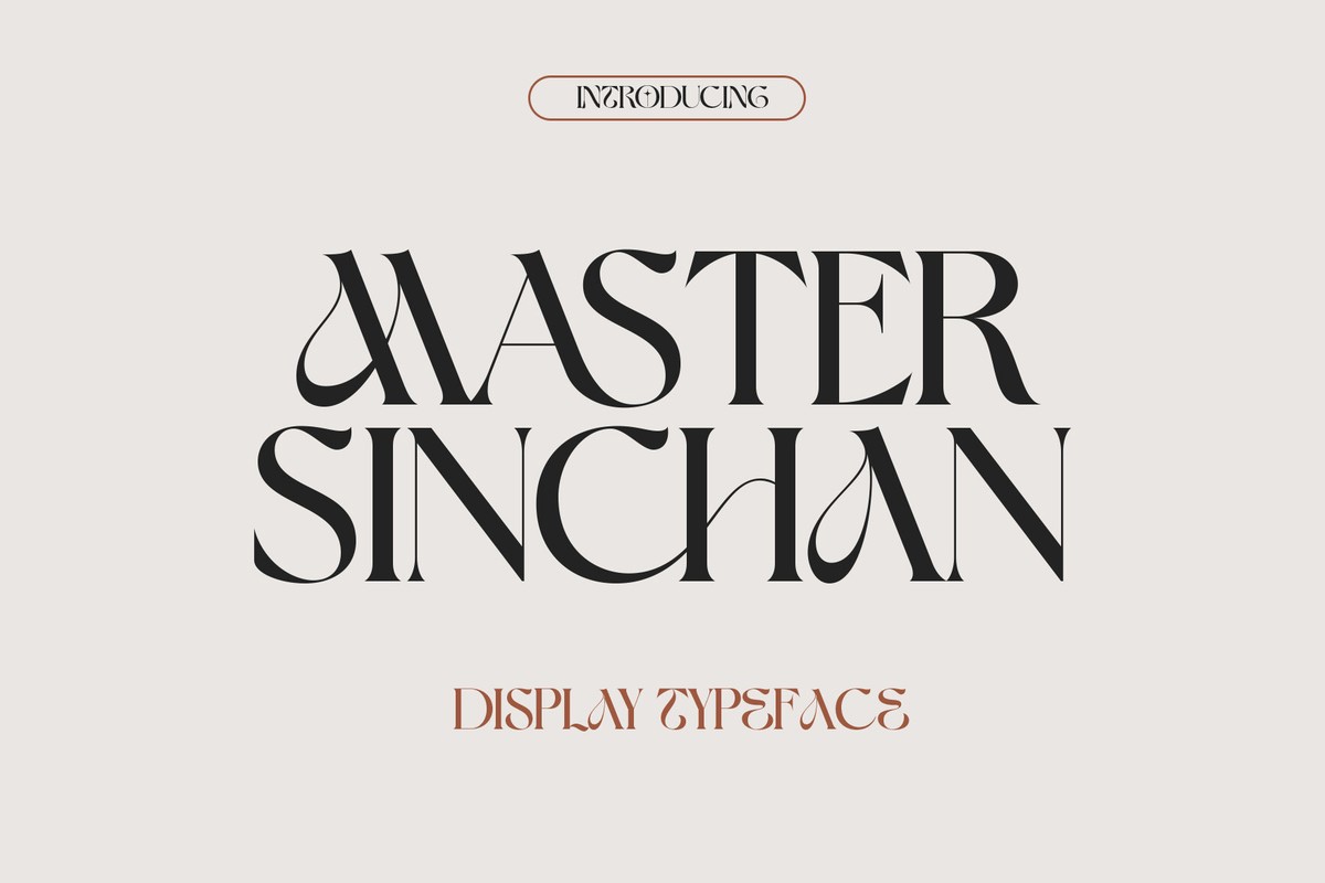Ejemplo de fuente Master Sinchan Regular