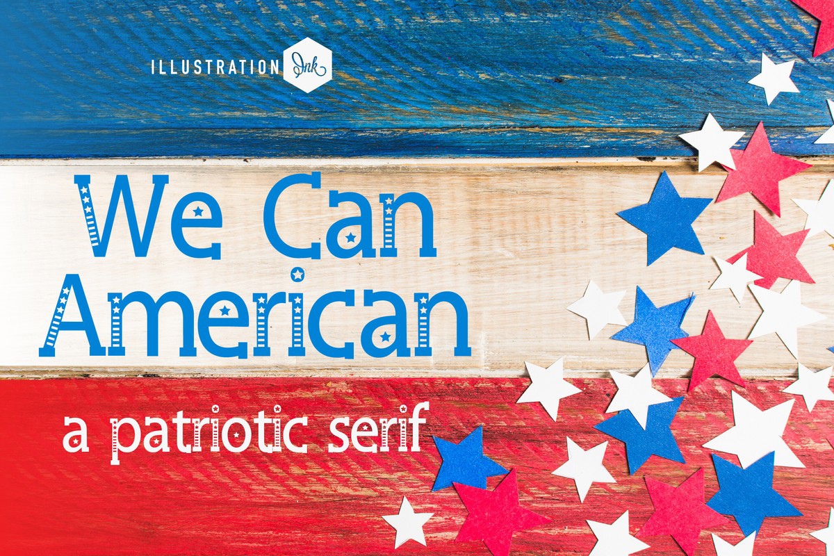 Ejemplo de fuente PN We Can American Regular