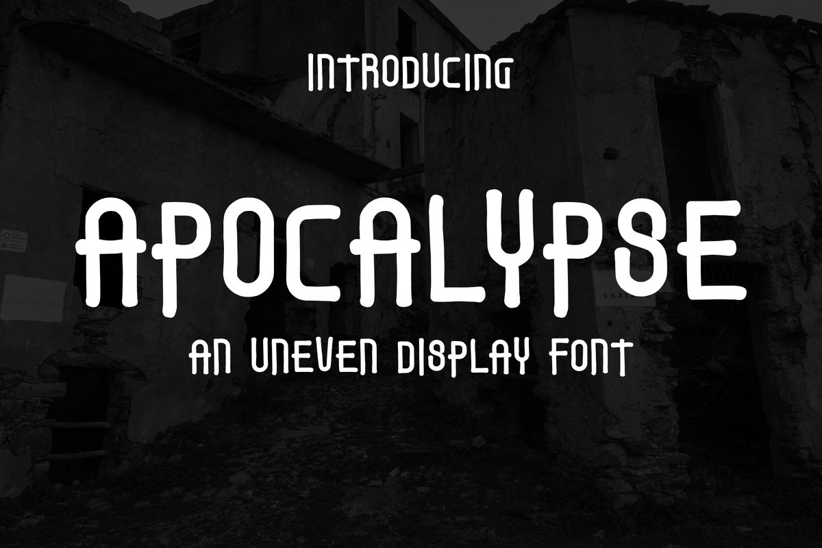 Ejemplo de fuente Apocalypse Bold Bold
